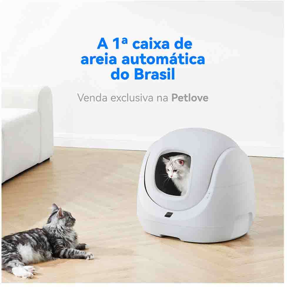 Caixa de Areia Automática Catlink Scooper SE para Gatos - Tam. Único