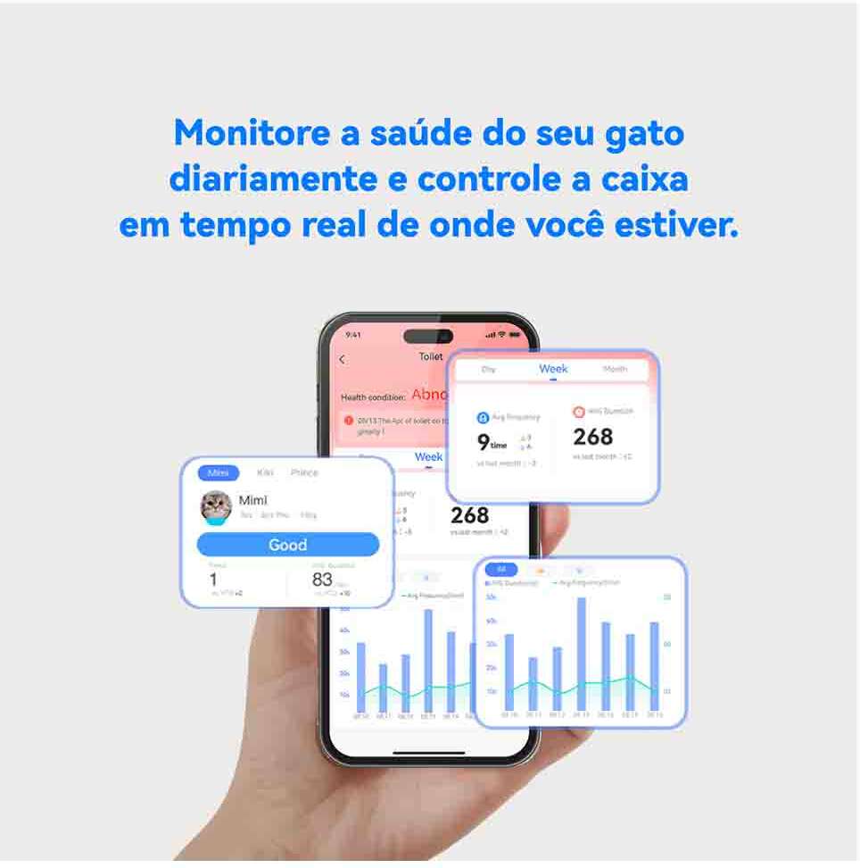 Caixa de Areia Automática Catlink Scooper SE para Gatos - Tam. Único