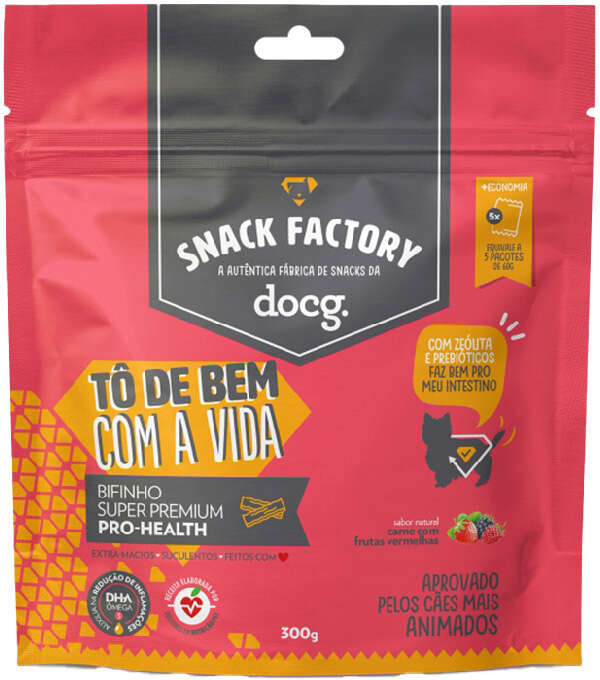 Bifinho Docg Super Premium Tô de Bem com a Vida - 300 g