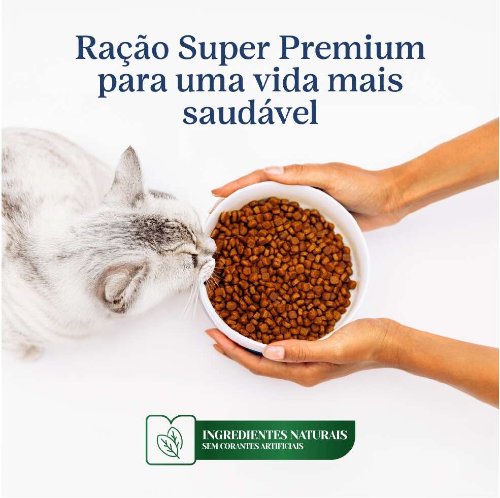 Ração Liva Sabor Frango para Gatos Adultos Castrados - 7,5kg