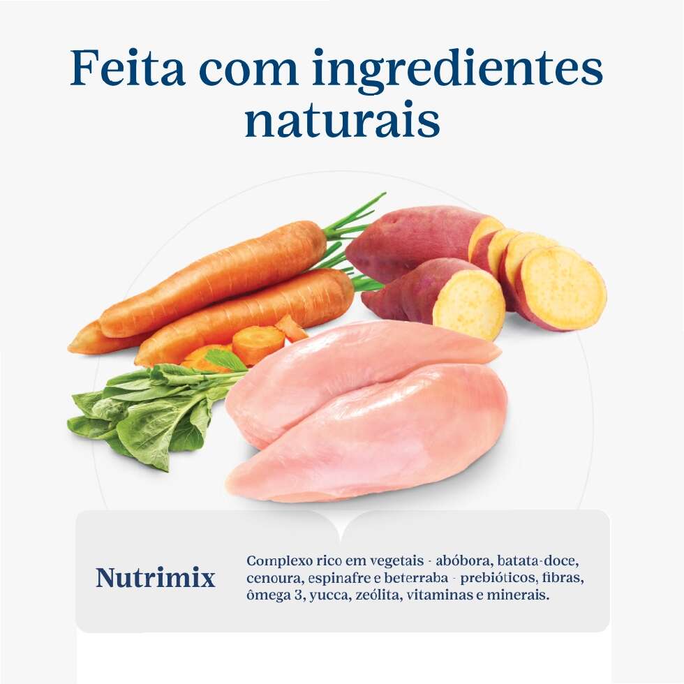 Ração Liva Sabor Frango para Gatos Adultos Castrados - 7,5kg