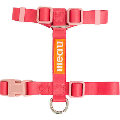 Peitoral H Meau Duo Vermelho Rosa”