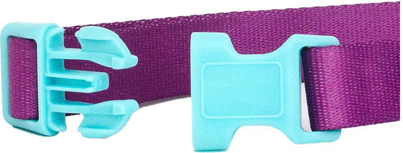 Peitoral H Meau Duo Roxo Azul - Tam. M
