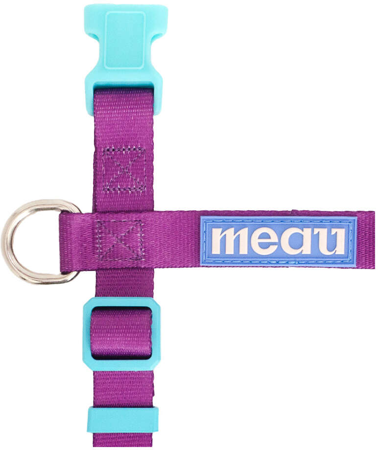 Peitoral H Meau Duo Roxo Azul - Tam. M