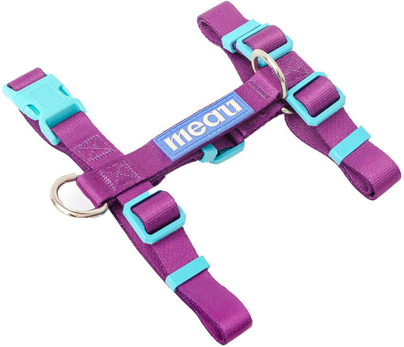 Peitoral H Meau Duo Roxo Azul - Tam. M