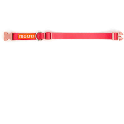 Coleira Meau Duo Vermelho Rosa”