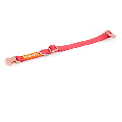 Coleira Meau Duo Vermelho Rosa”