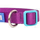 Coleira Meau Duo Roxo Azul”