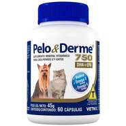Suplemento Vetnil Pelo & Derme DHA + EPA 750 - 60 Cápsulas