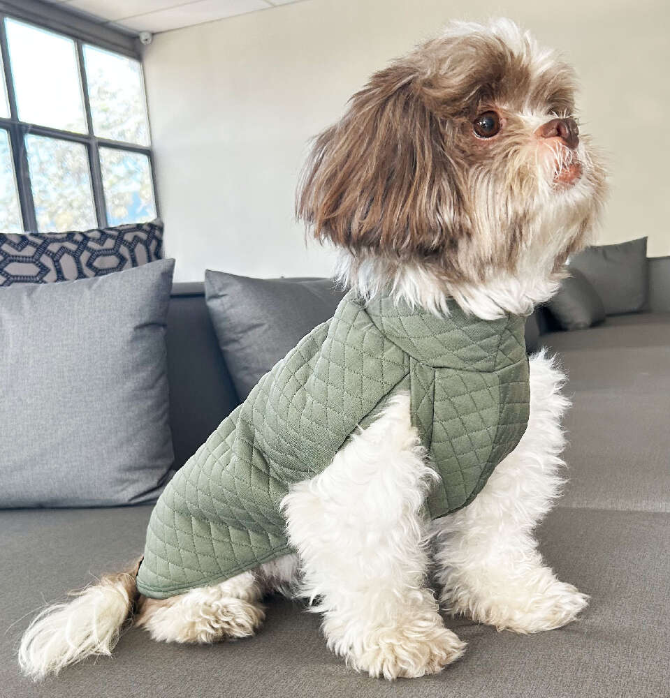 Blusa Matelasse Fábrica Pet Verde - Tam. M