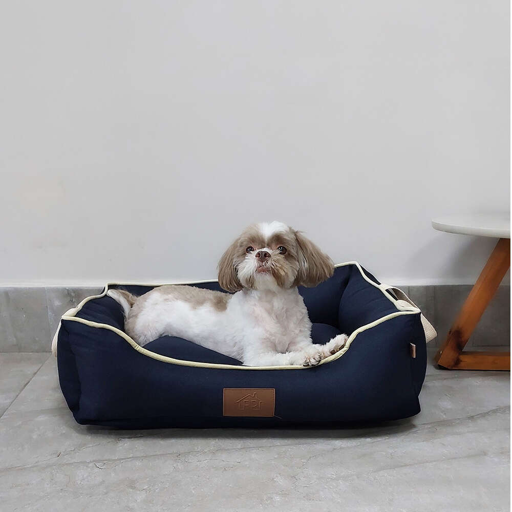 Cama Fábrica Pet Balbek Marinho - Tam. G