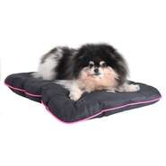 Colchonete Pickorruchos Almofadog Impermeável Preto e Rosa - Tam. P