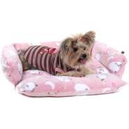Cama Pickorruchos Aspen Dupla Face Rosa - M