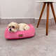 Cama Retangular Fábrica Pet Listra Pink”