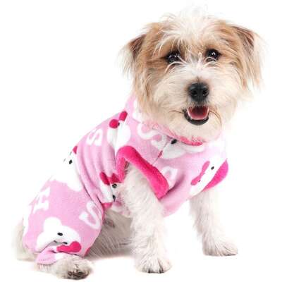 Macacão Pijama Fleece Pickorruchos Rosa