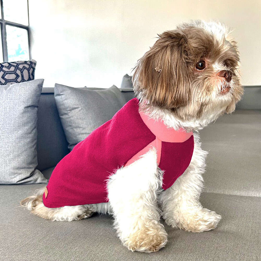 Blusa Básica Fábrica Pet Soft Lisa Rosa - Tam. G