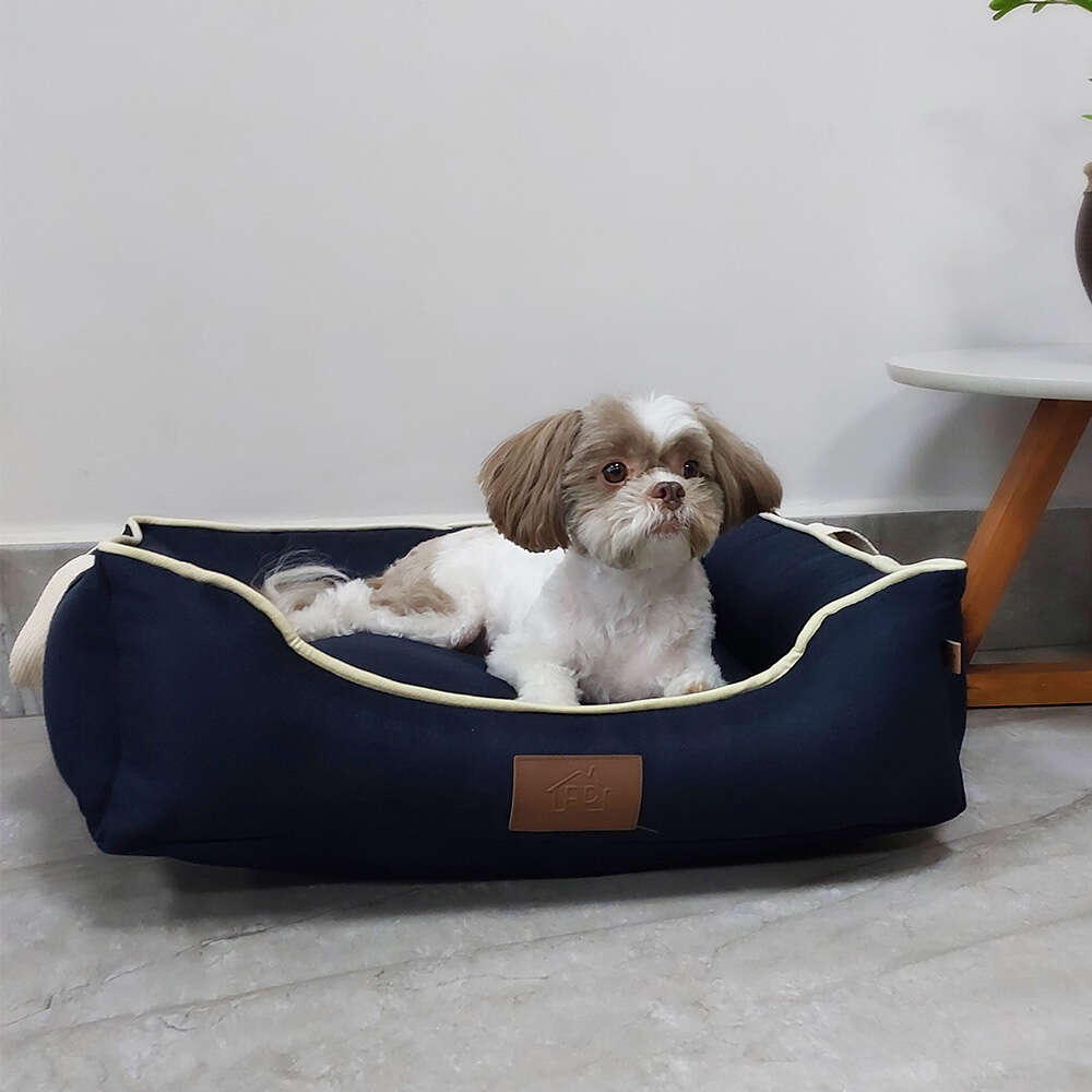 Cama Fábrica Pet Balbek Marinho - Tam. G