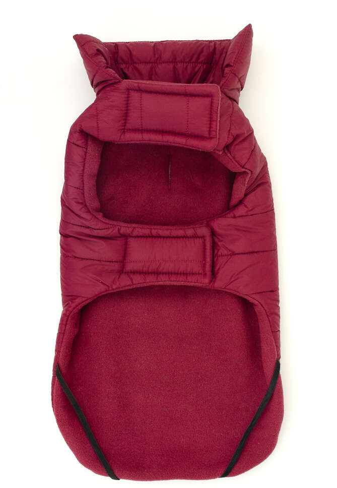 Jaqueta Meau Puffer Vinho Bordô - Tam. 10