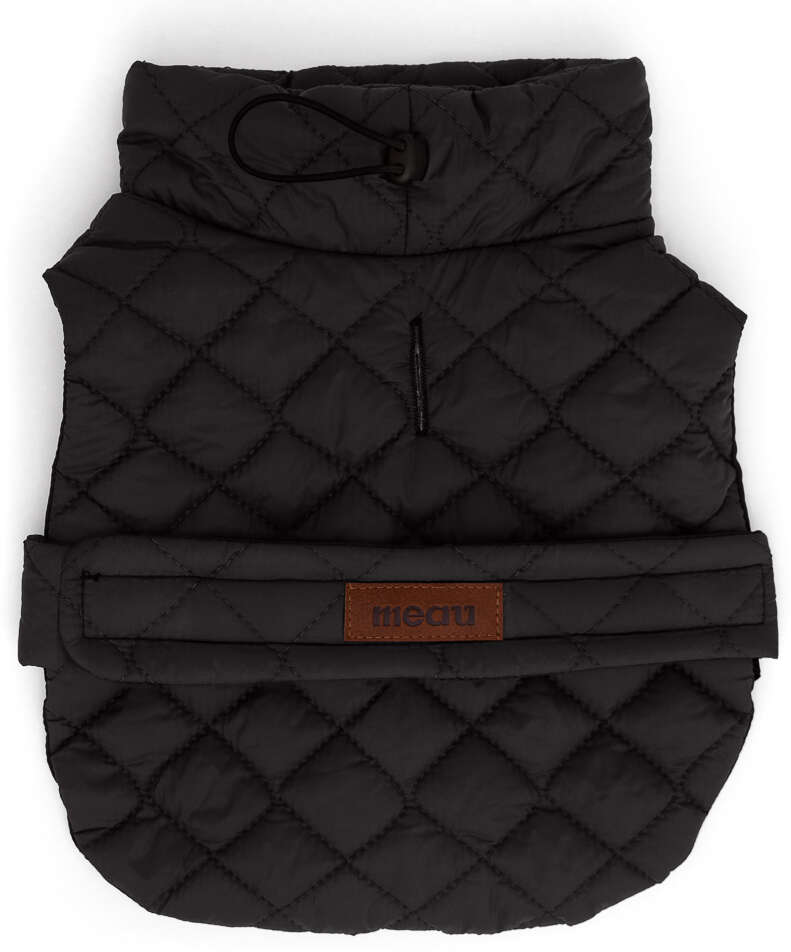 Jaqueta Meau Puffer Matelassê com Velcro Preto - Tam. 05
