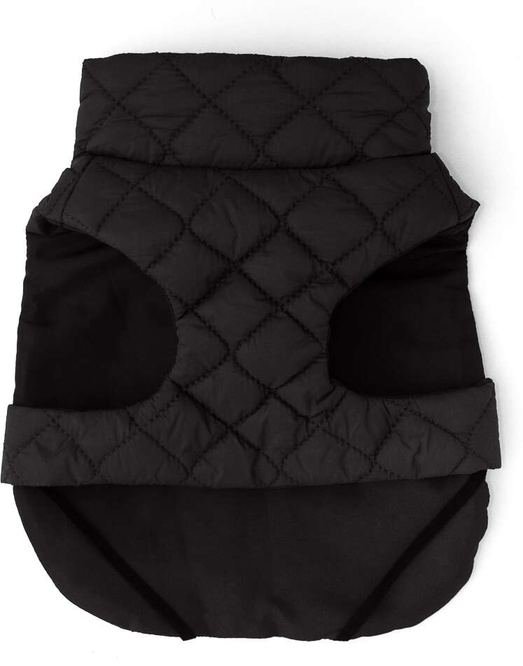 Jaqueta Meau Puffer Matelassê com Velcro Preto - Tam. 05