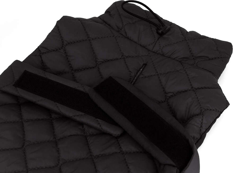 Jaqueta Meau Puffer Matelassê com Velcro Preto - Tam. 05