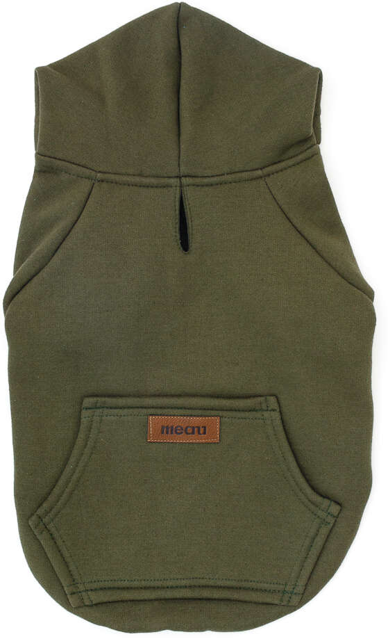 Moletom com Capuz Meau Verde Militar - Tam. 06