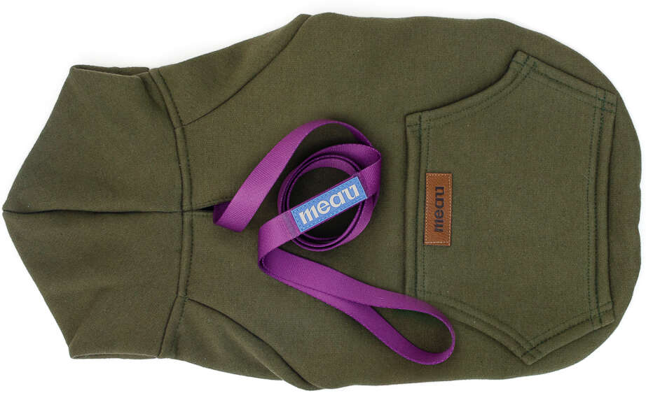 Moletom com Capuz Meau Verde Militar - Tam. 06