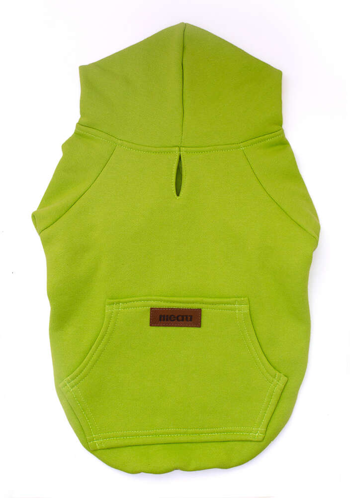 Moletom com Capuz Meau Verde Citrus - Tam. 08