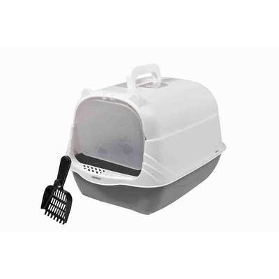 Banheiro Higiênico Classic Meau Cinza para Gatos