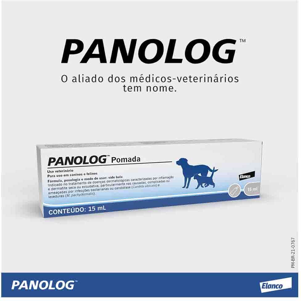 Anti-Inflamatório Elanco Panolog em Pomada - 15 mL