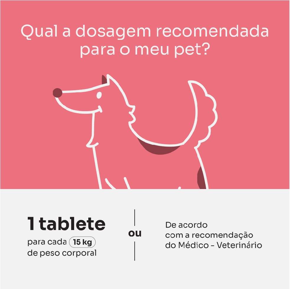 Suplemento Palatável Vitz Pet Imuni para Cães de Porte Médio e Grande - 30 Unidades
