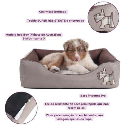 Cama Pickorruchos Puppy Choco”