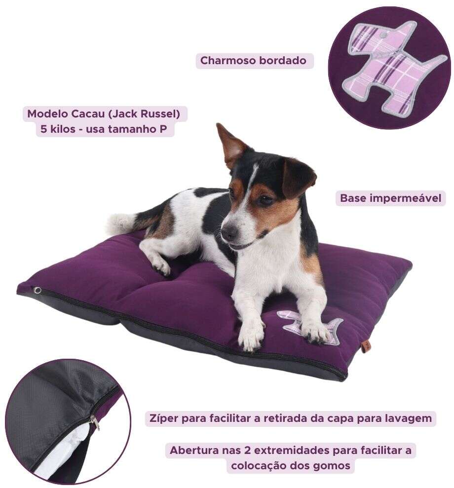 Colchodog Pickorruchos Puppy Violeta - Tam. P