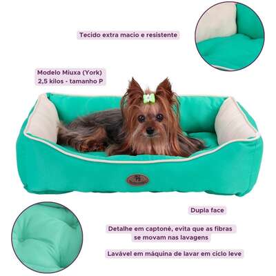 Cama Ultra Soft Pickorruchos Dupla Face Menta