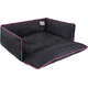 Cama Pickorruchos Pratic Nylon Impermeável Preto e Rosa”