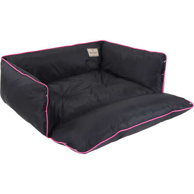 Cama Pickorruchos Pratic Nylon Impermeável Preto e Rosa”