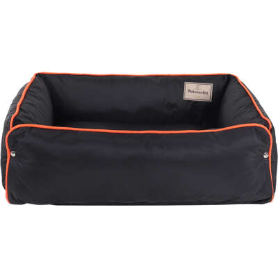 “Cama Pickorruchos Pratic Nylon Impermeável Preto e Laranja”