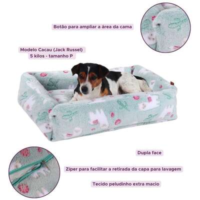 Cama Pickorruchos Aspen Dupla Face Mint”