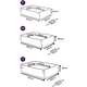 Cama Pickorruchos Aspen Dupla Face Marfim