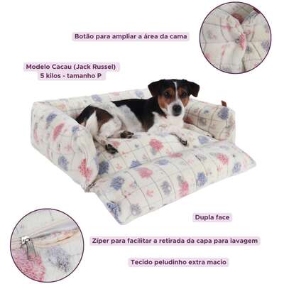 Cama Pickorruchos Aspen Dupla Face Marfim