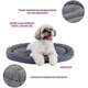 Cama Pickorruchos Essence Dupla Face Cinza e Azul”