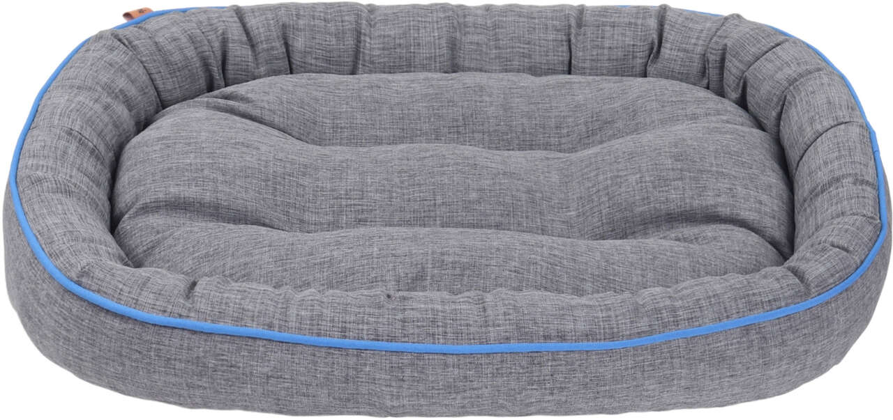 Cama Pickorruchos Essence Dupla Face Cinza e Azul - Tam. GG