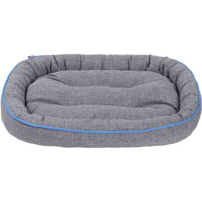 Cama Pickorruchos Essence Dupla Face Cinza e Azul”