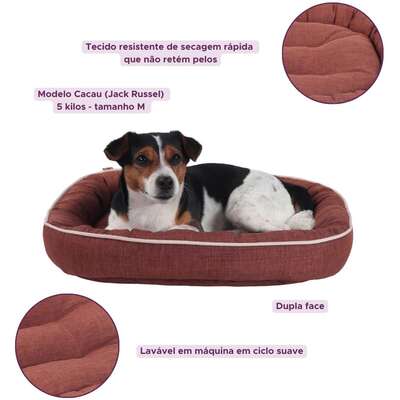 “Cama Pickorruchos Essence Dupla Face Brownie”