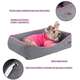 Cama Pickorruchos Sofist Cinza e Rosa”