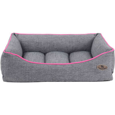 Cama Pickorruchos Sofist Cinza e Rosa”