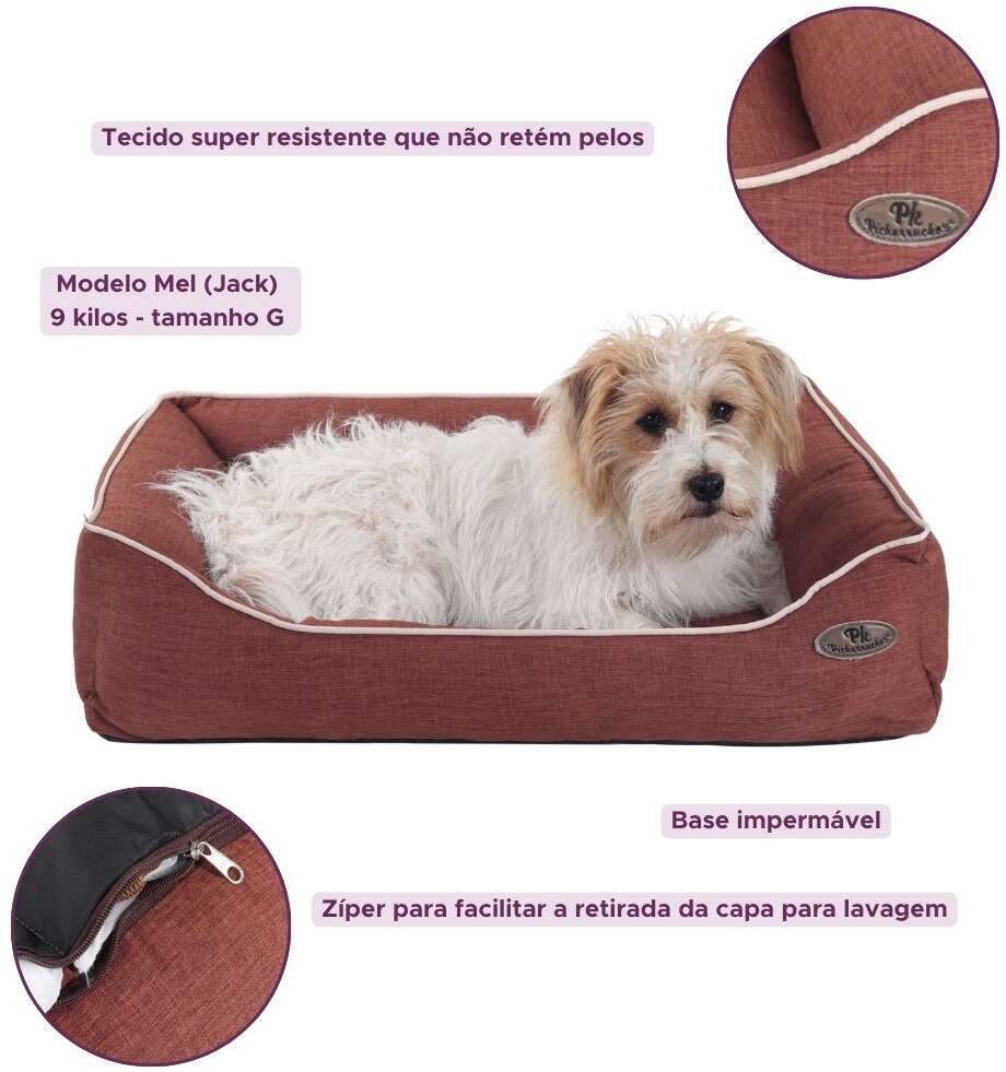 Cama Pickorruchos Sofist Brownie - Tam. GG