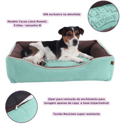 Cama Pickorruchos Retrô Reciclato Mint”
