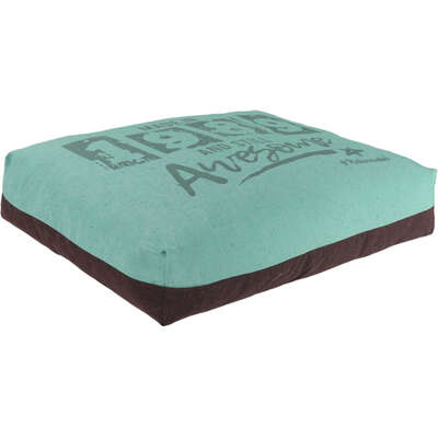 Almofada Puff Pickorruchos Retrô Reciclato Mint