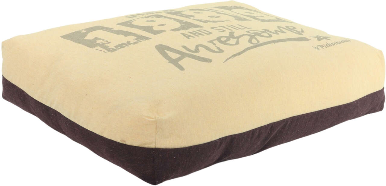 Almofada Puff Pickorruchos Retrô Reciclato Dijon - Tam. G